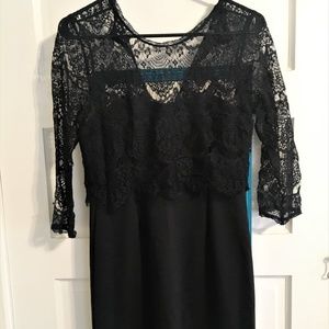 Black Lace Dress